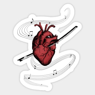 Music is blood in my veins Sticker